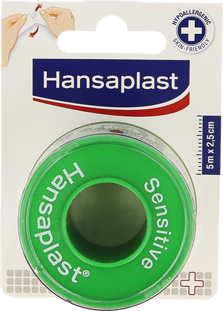 Hansaplast Fixation Tape Sensitive 5mx2,50cm 6