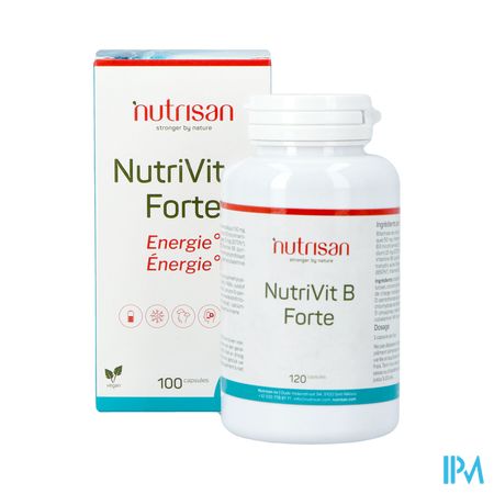 Nutrivit B Forte V-caps 100+20 Gratis Nutrisan 3