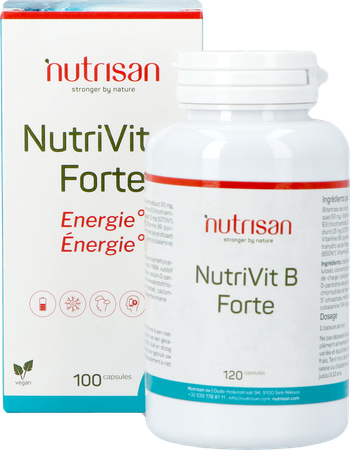 Nutrivit B Forte V-caps 100+20 Gratis Nutrisan 3