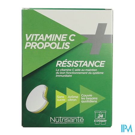 Vitamine C+propolis Comp A Croquer Tube 2x12 3