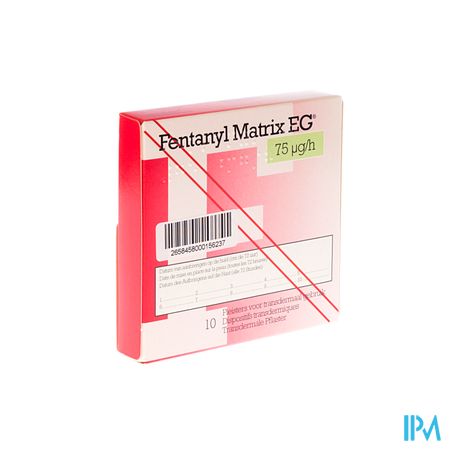 Fentanyl Matrix EG 75,0Ug Pleist Transderm 10