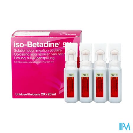Iso Betadine Sol Oculaire-spoelen Oog 20udx20ml 5% 3