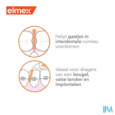 Elmex Set Interdentale Borsteltjes Iso 4 1,3mm 8 7