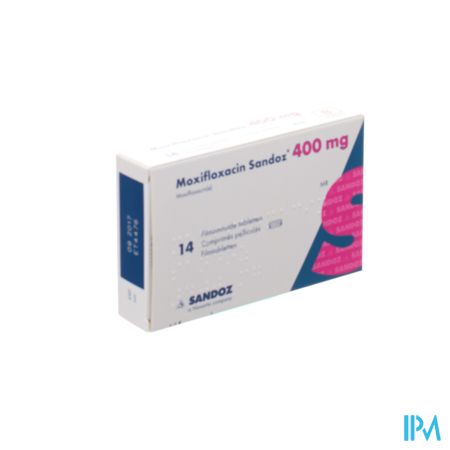 Moxifloxacin Sandoz 400mg Filmomh Tabl 14