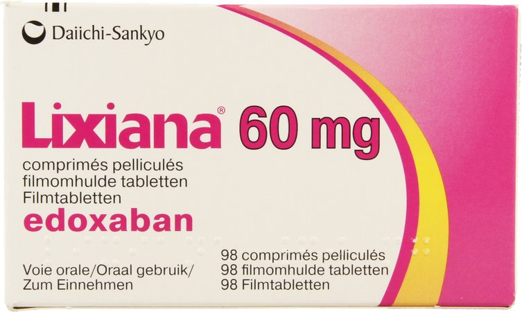 Lixiana 60mg Comp Pell 98 X 60mg 3