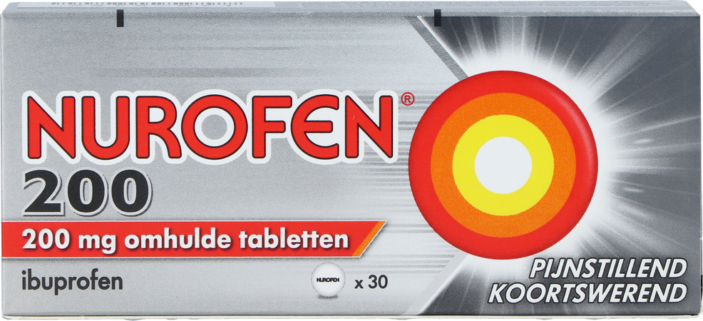 Nurofen Omhulde Tabl 30x200mg 2