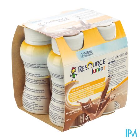 Resource Junior Chocolade Nf 4x200ml 3