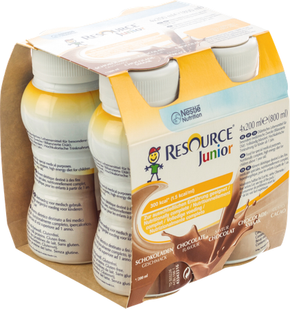 Resource Junior Chocolat Nf 4x200ml 3