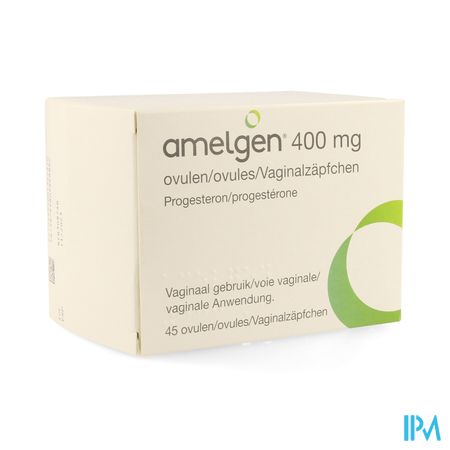 Amelgen 400mg Ovules Vaginale 45