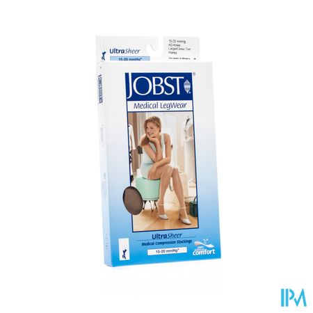Jobst Ultrasheer Comf.k1 Kniekous Honey l