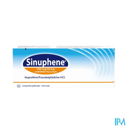 Sinuphene 200mg/30mg Comp Pell 24