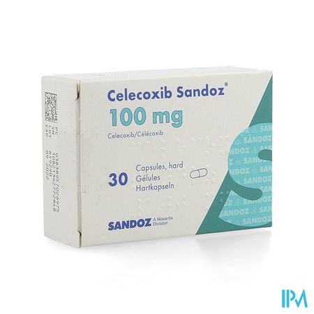 Celecoxib Sandoz 100mg Caps Hard 30 X 100mg