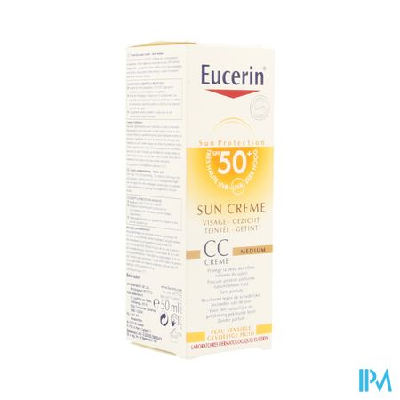 Eucerin Sun Cc Creme Medium Ip50+ 50ml