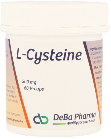 l-cysteine 500mg + Vit C-b6 V-caps 60 Deba 4