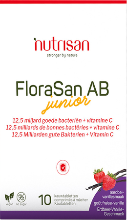 Nutrisan Florasan Ab Junior Kauwtabl 10 1