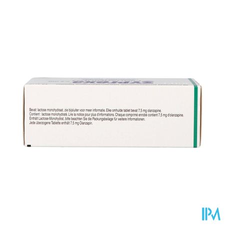 Zyprexa Comp Enrobe - Omhulde Comp 56 X 7,5mg 1