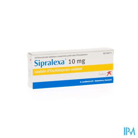 Sipralexa 10mg Tabl 28 X 10mg