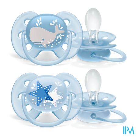 Philips Avent Fopspeen 6m+ Soft Boy 4