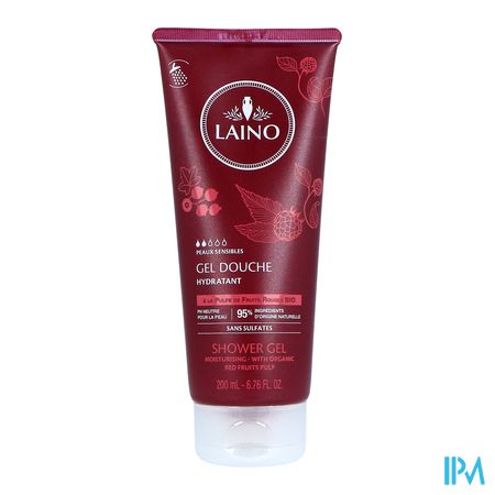 Laino Douchegel Pulp Rode Vruchten 200ml 1