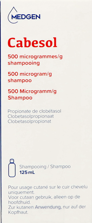 Cabesol 500mcg/g Shampoo Fl 125ml 3