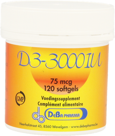 D3 3000 Iu Caps 120 4