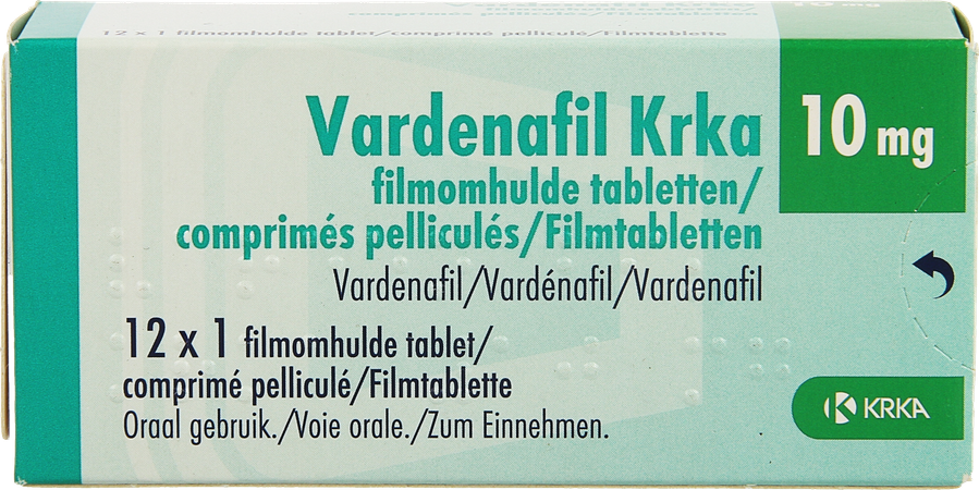 Vardenafil Krka 10mg Filmomh Tabl 12 X 10mg 1