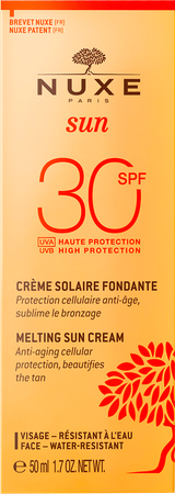 Nuxe Sun Creme Solaire Fondant Ip30 Visage 50ml 1