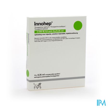 Innohep Ser Sc 10 X 3500 Iu 0,35ml