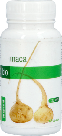 Purasana Vegan Maca 300mg Bio V-caps 120 9
