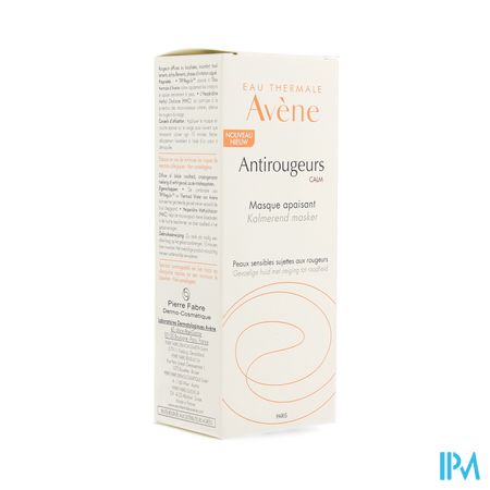 Avene Antirougeurs Calm Masker Verzachtend 50ml