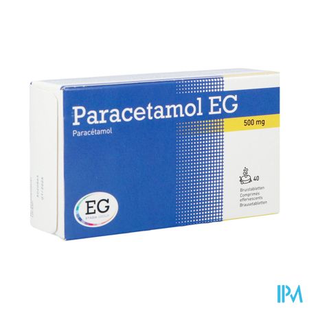 Paracetamol EG 500 Mg           Comp Eff. 40X500Mg