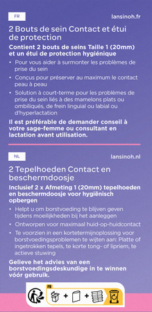 Lansinoh Bout Seins T1 2 + Etui Protection 5