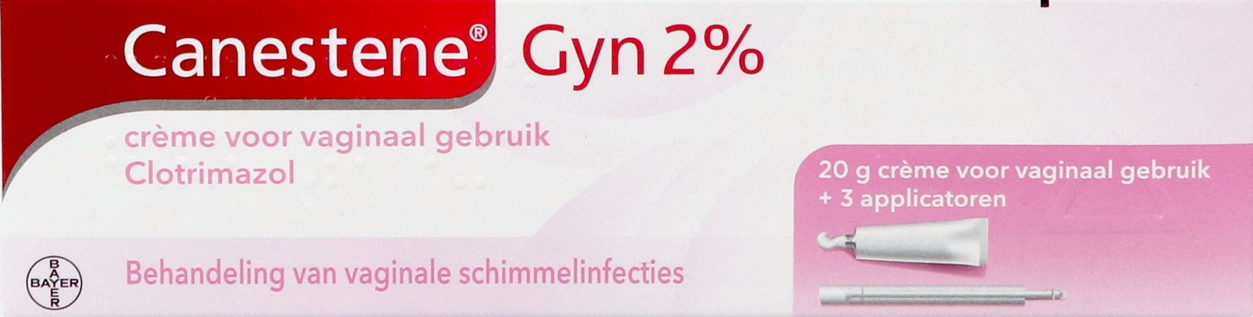 Canestene Gyn 2% Pi Pharma Cr Vag.20g+3 Applic.pip 2