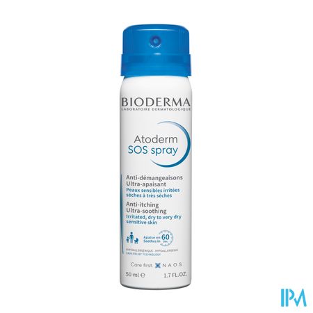 Bioderma Atoderm Sos Spray Z/dopsel 50ml