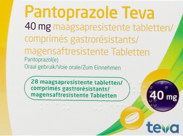 Pantoprazole Teva 40mg Maagsapresist Comp 28x40mg 1