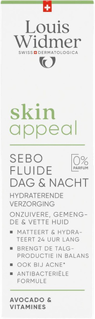 Widmer Skinappeal Sebo Fluide Dag & Nacht 30ml 1