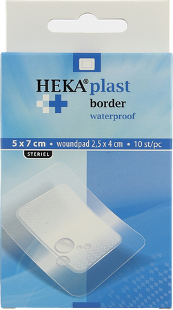 Heka Zom Border Transp. Waterproof 5x 7cm 10 1