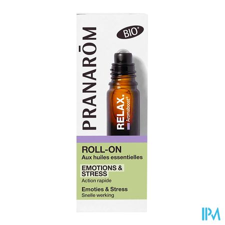 Pranarom Aromaboost Relax Roller Bio 5ml 2