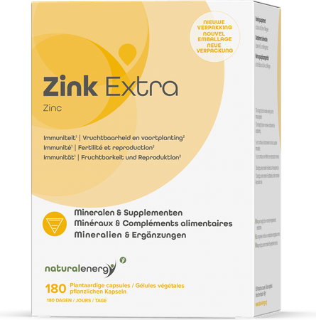 Natural Energy Zinc Extra Caps 180 2