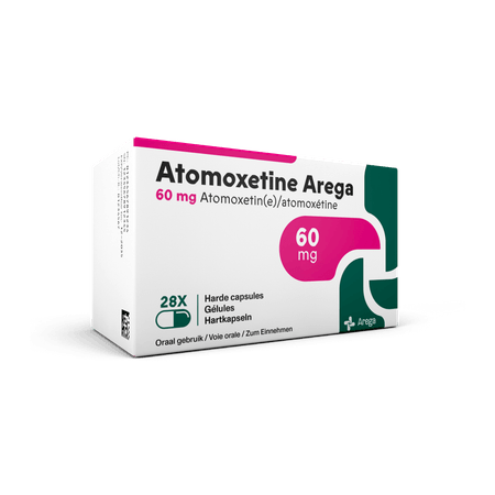 Atomoxetine Arega 60mg Caps 28 Pip