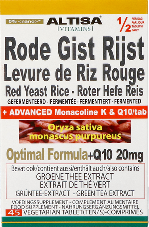 Altisa Rode Gist Rijst Optimal Formula Comp 45 1