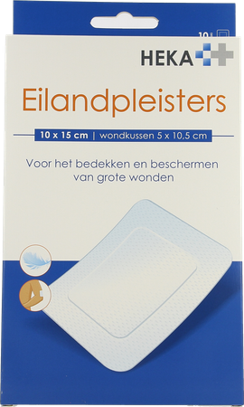 Heka Zom Rebord 10x15cm Sterile 10 1