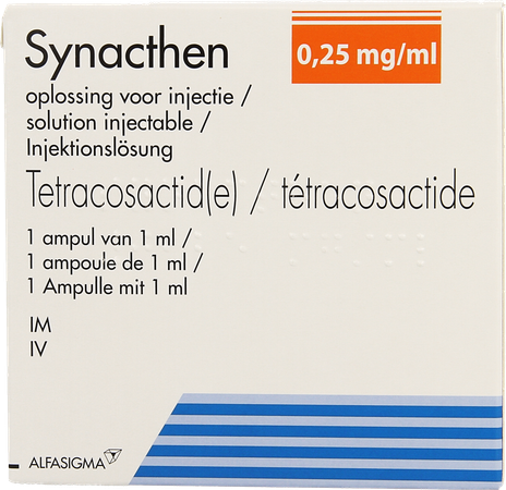 Synacthen Amp 1 X 0,25mg/1ml 2