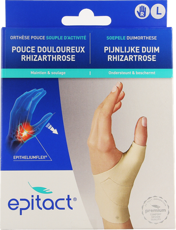 Epitact Soepele Propriocept. Orthese Duim Rechts l 3