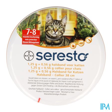 Seresto 1,25g+0,56g Halsband Kat 38cm 3