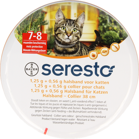 Seresto 1,25g+0,56g Halsband Kat 38cm 3