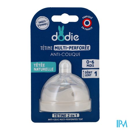 Dodie Fopspeen Biomim.&ring +0m Silic.fl.1 Langz.1 1