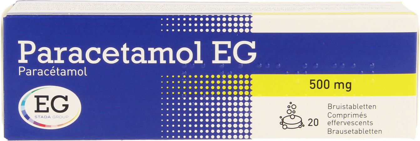 Paracetamol EG 500 Mg           Comp Eff. 20X500Mg 1