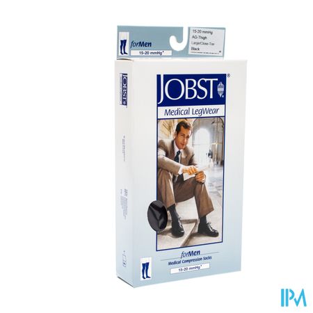 Jobst For Men K1 15-20 Ag Zwart l 1p 7528700