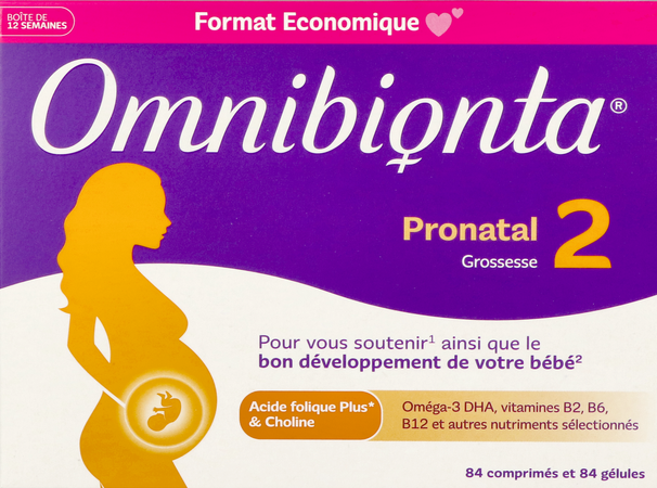 Omnibionta Pronatal 2 Zwanger 12wek Tabl84+caps84 7
